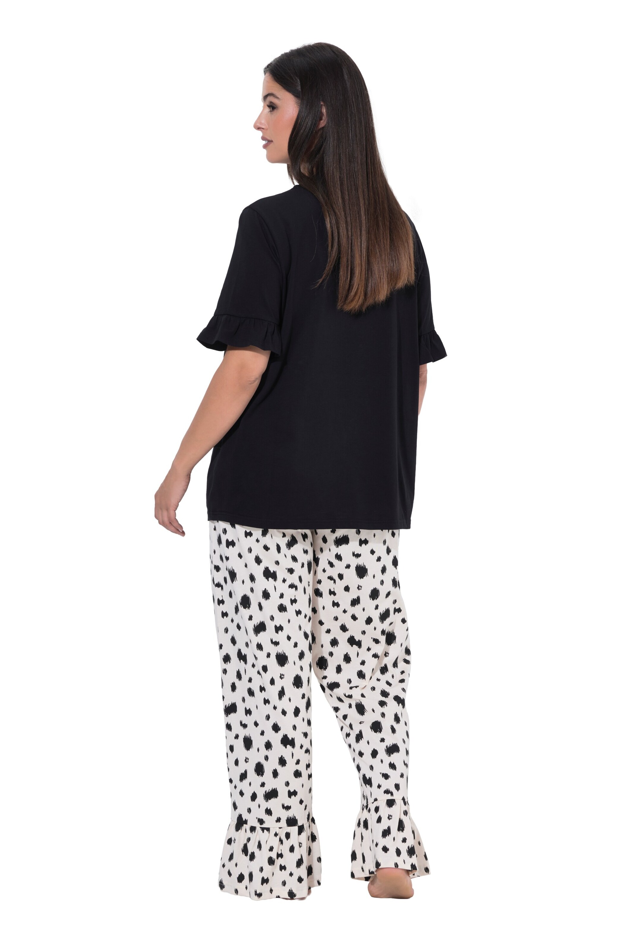 Ulla Popken Pajama in Black