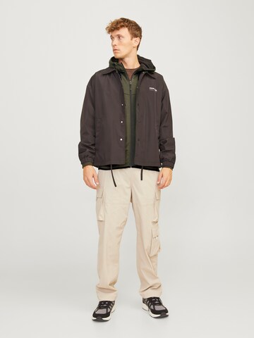 JACK & JONES Ζακέτα φούτερ 'JCOAir' σε πράσινο