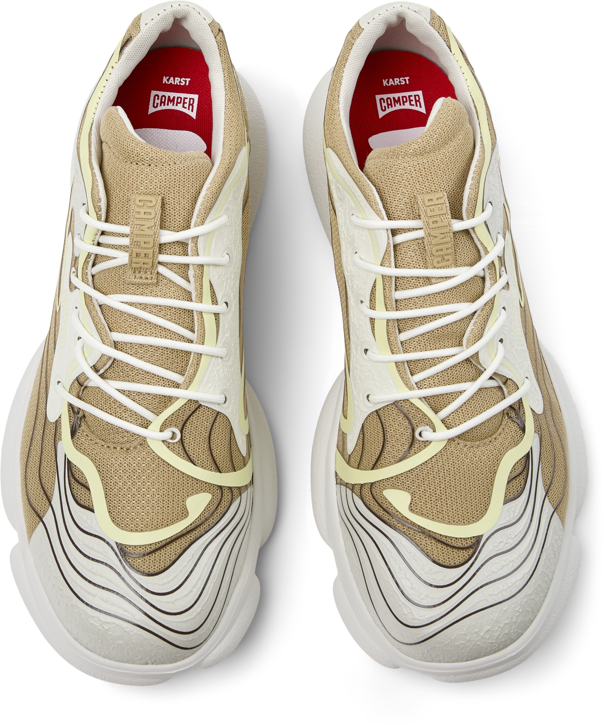 Sneaker bassa 'Karst' di CAMPER in beige