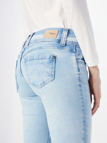 Coupe slim Jean 'GEN' Pepe Jeans en bleu