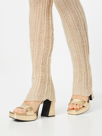 Nasty Gal - Slimfit Pantalón en beige