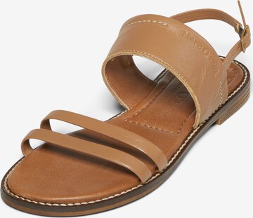 Marc O'Polo Sandals in Brown: front