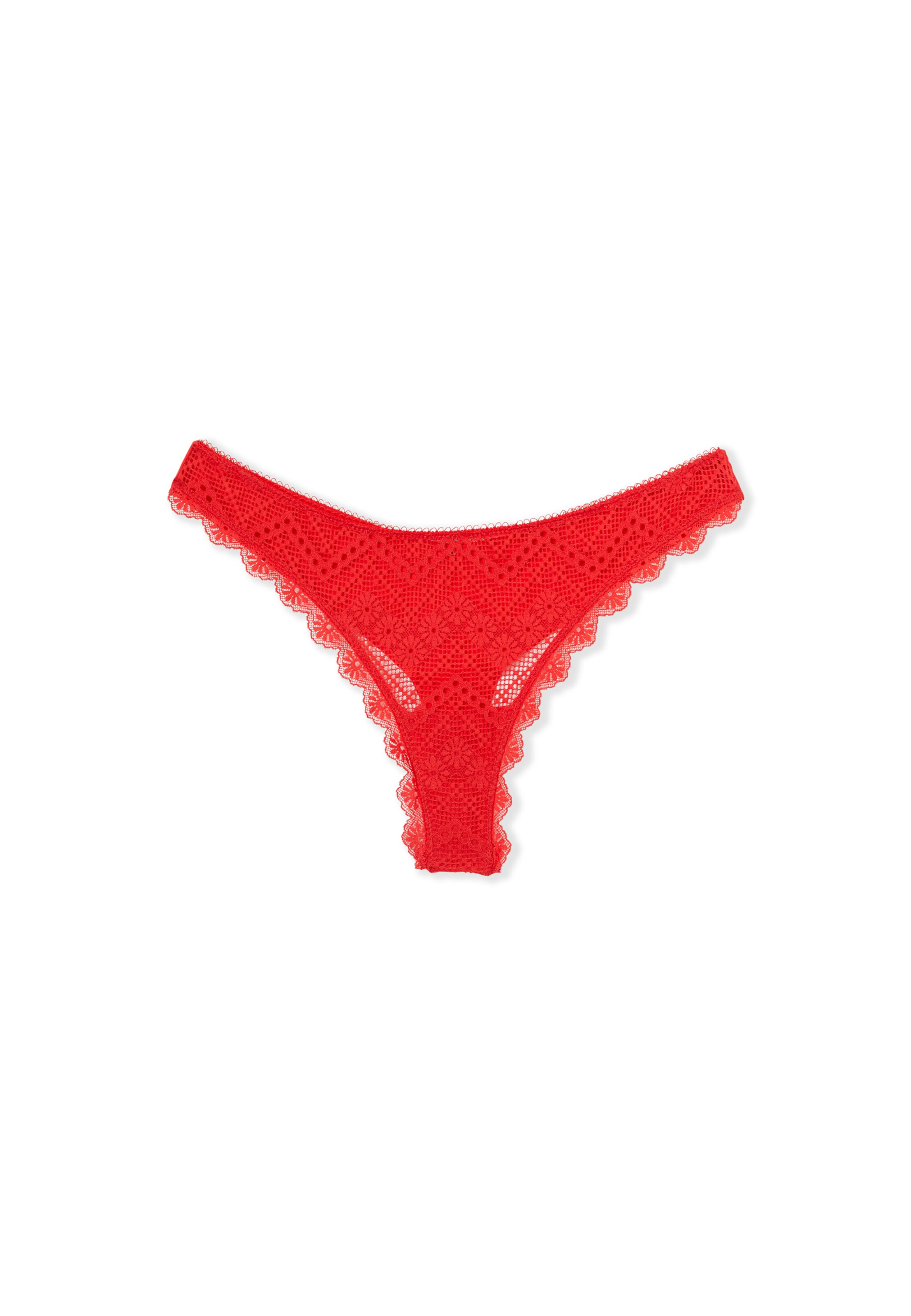 ETAM Thong 'Eclipse' in XXS in Red, Item view