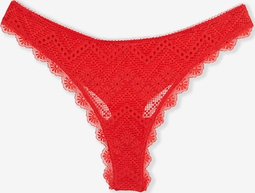 ETAM Thong 'Eclipse' in Red: front