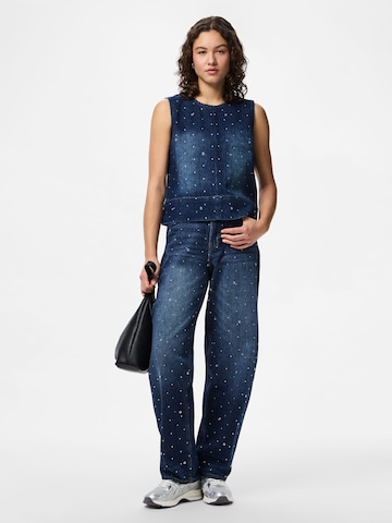 PIECES Regular Jeans 'PCMERLE' in Blue