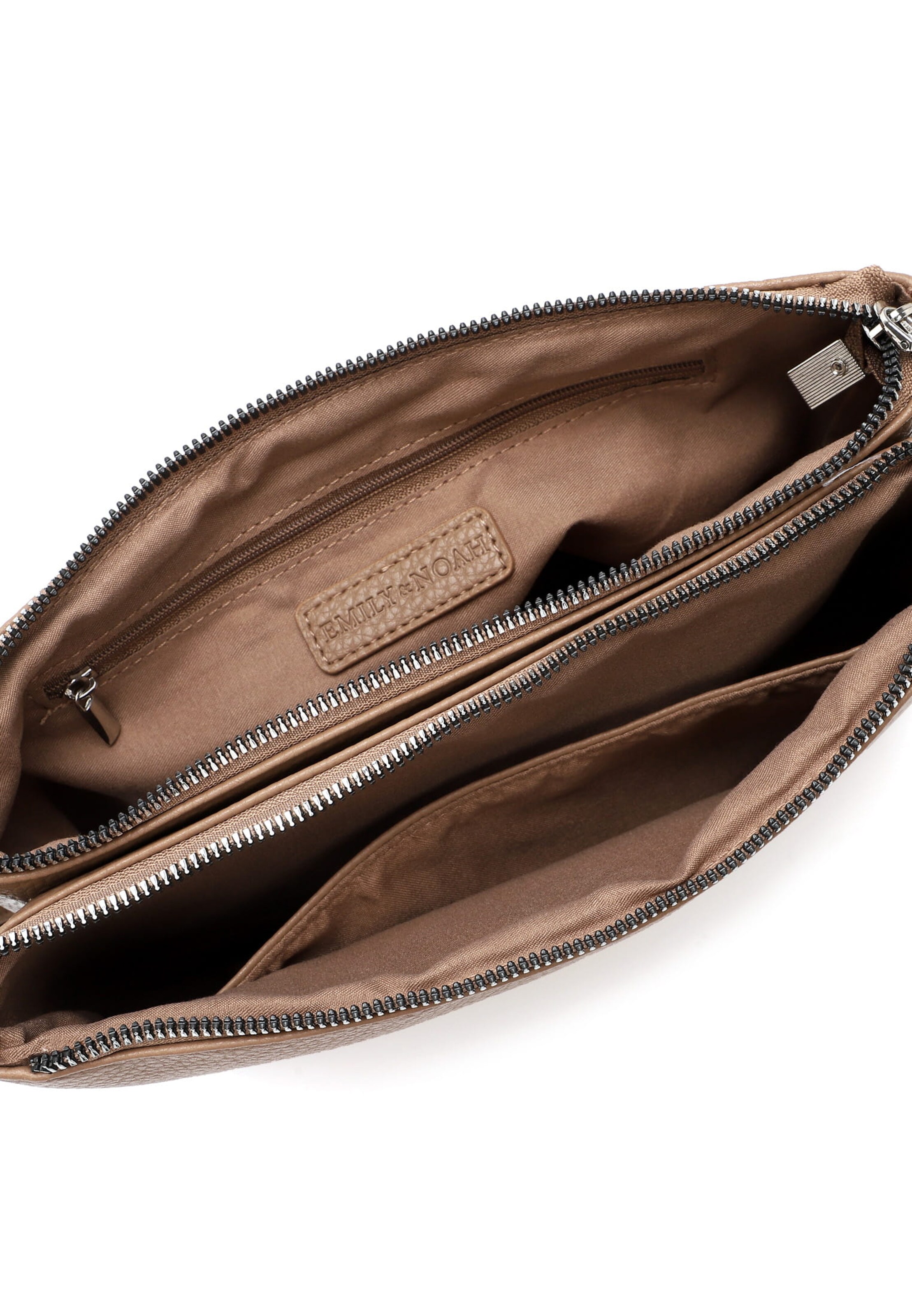 Emily & Noah Shoulder bag 'Ludowika ' in Brown