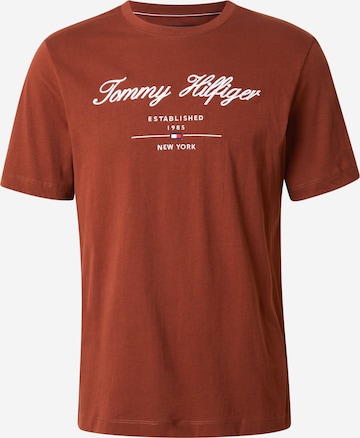 Tricou de la TOMMY HILFIGER pe maro: față