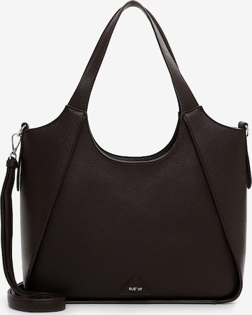 Cabas Emily & Noah en marron : devant