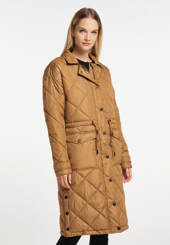 Manteau d’hiver DreiMaster Klassik en beige : devant