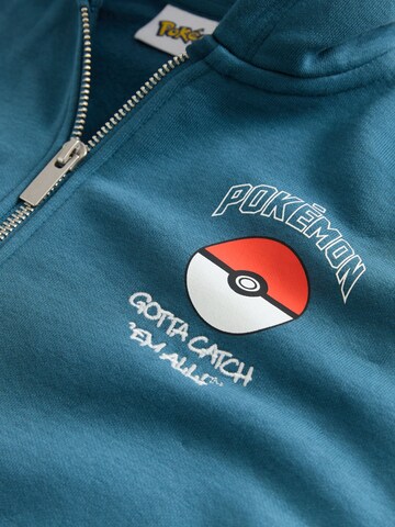 Next - Sudadera con cremallera 'Pokemon' en azul