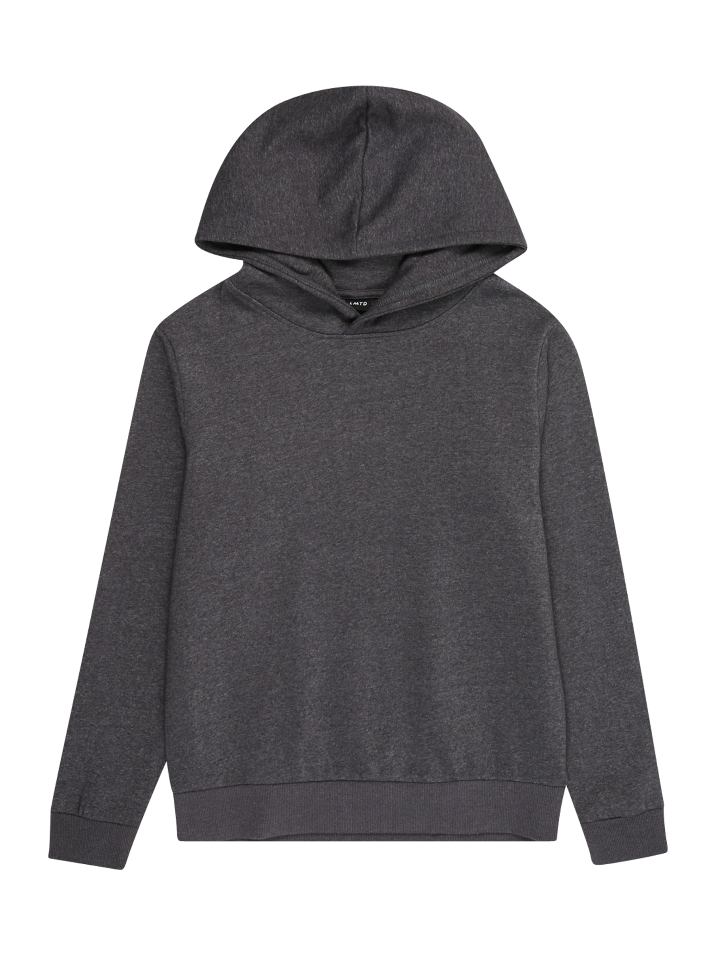 LMTD Mikina 'NLNNIZU' – šedá: přední strana