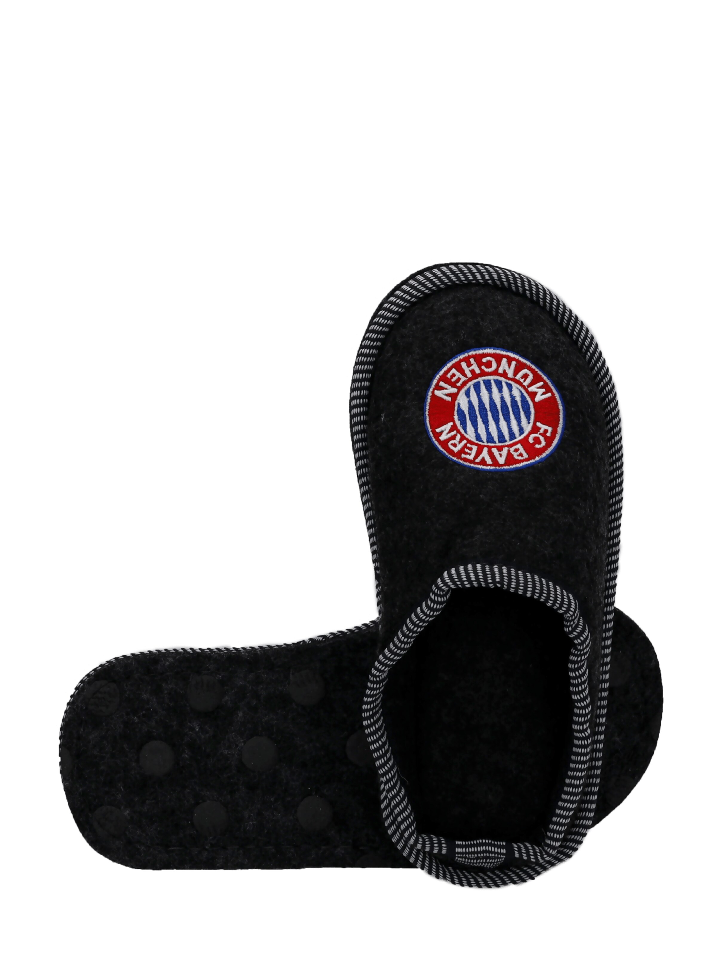 FC BAYERN MÜNCHEN Slippers in Grey