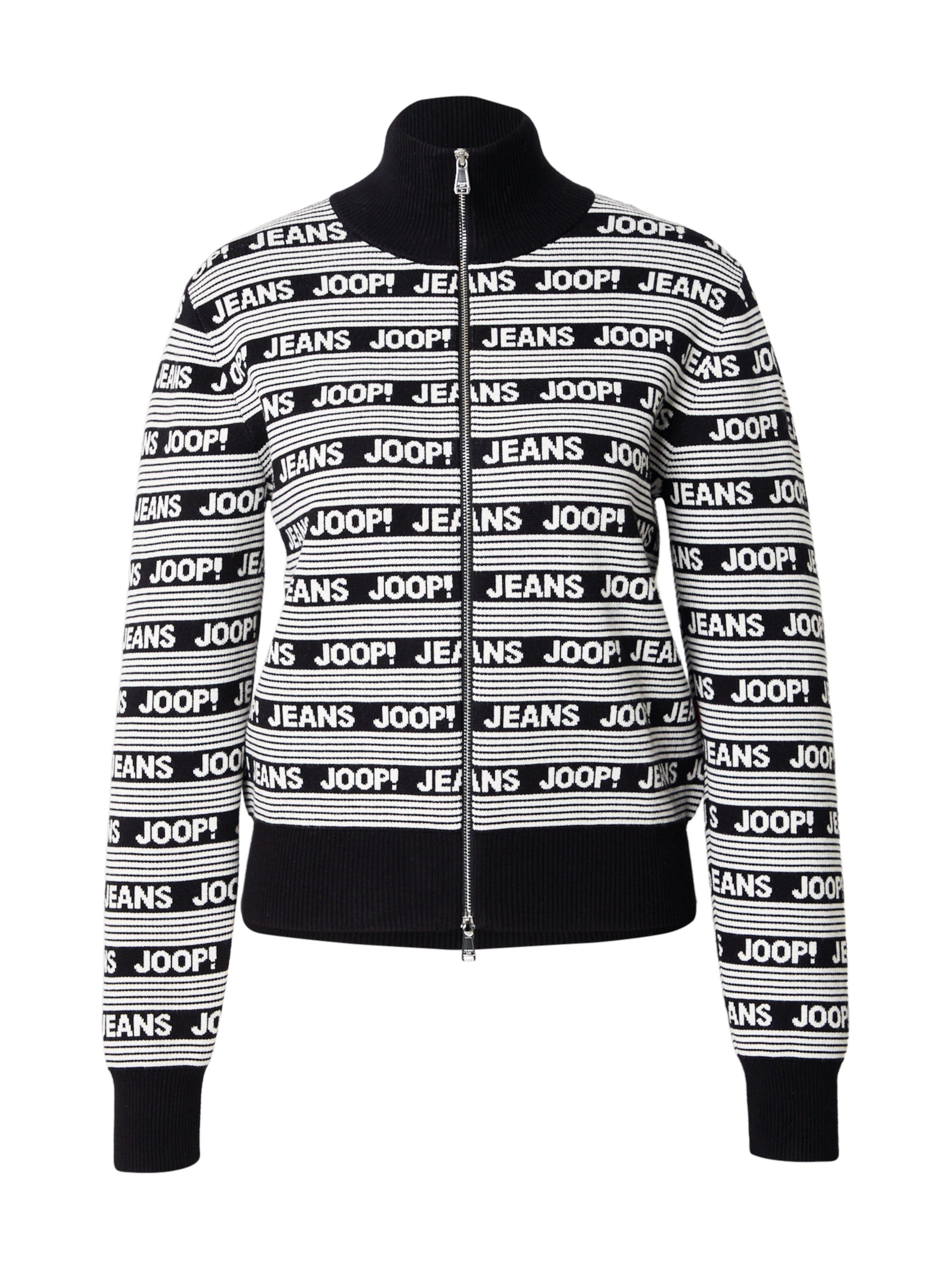 JOOP! Jeans Strickjacke 'Kadri' in Schwarz: Vorderseite