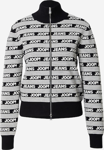 JOOP! JeansKardigan 'Kadri' - crna boja: prednji dio