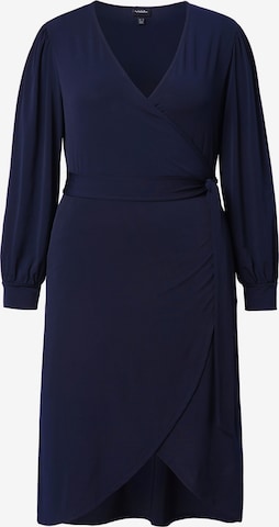 Robe fourreau Ulla Popken en bleu : devant