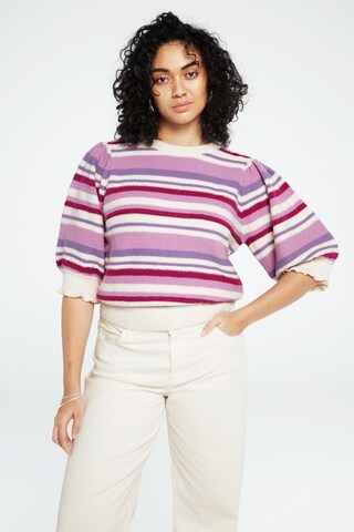 Fabienne Chapot Pullover 'Roberta' in Lila: Vorderseite