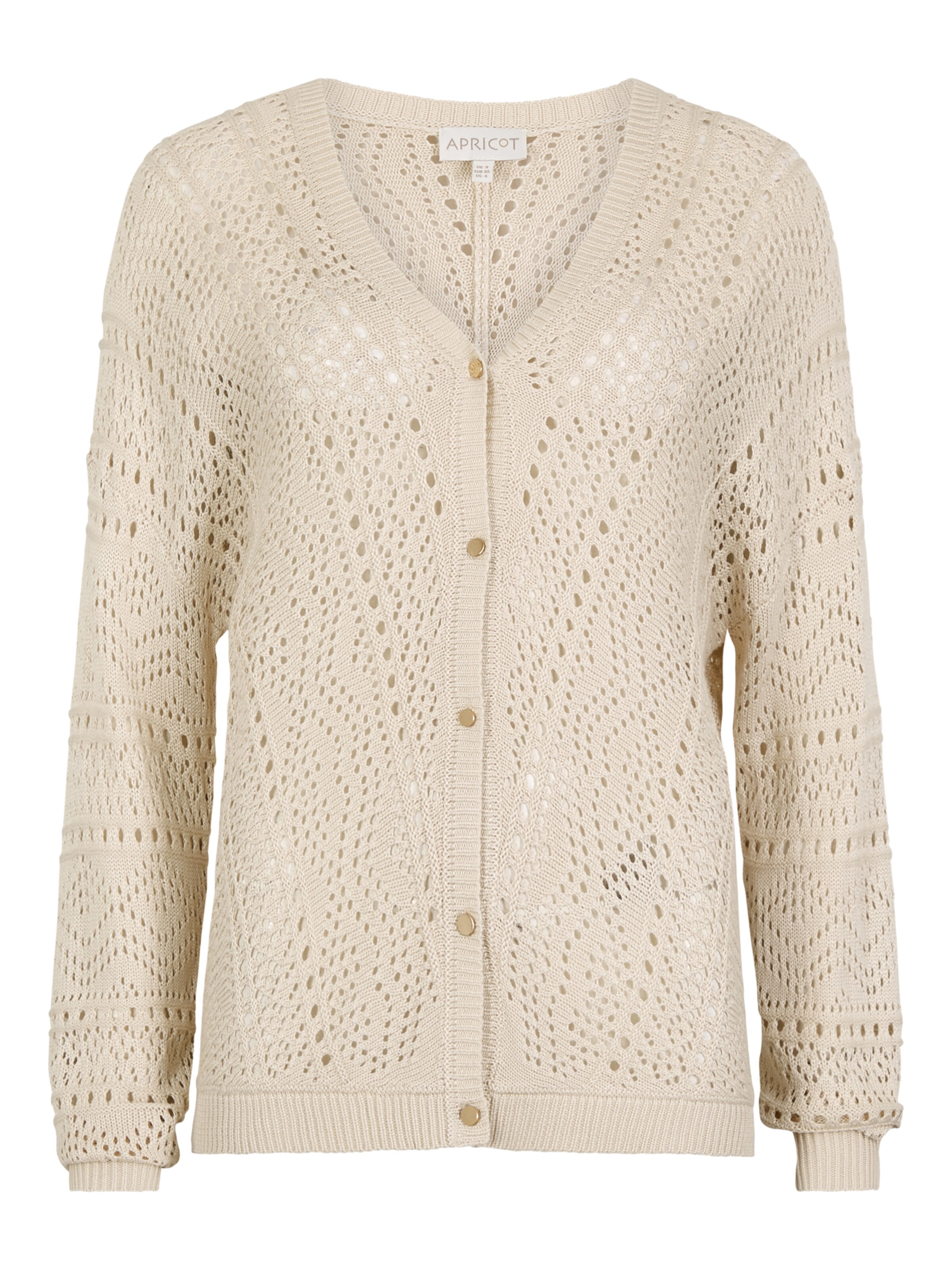 Cardigan bavarois ' ' Apricot en gris : devant