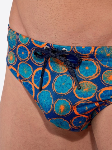 HOM Badehose ' Swim Mini Briefs Trapani ' in Blau
