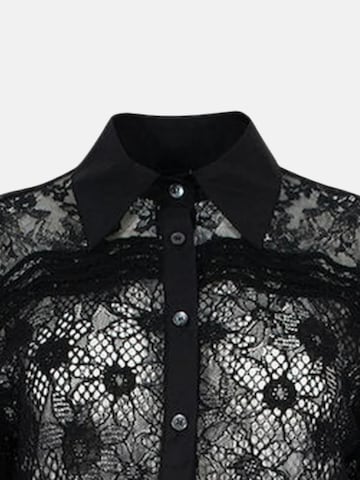 Camicia da donna 'PINKO COLINE CAMICIA PIZZO REBRODE CAMICIA' di PINKO in nero