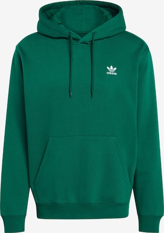 Felpa 'Trefoil Essentials' di ADIDAS ORIGINALS in verde: frontale