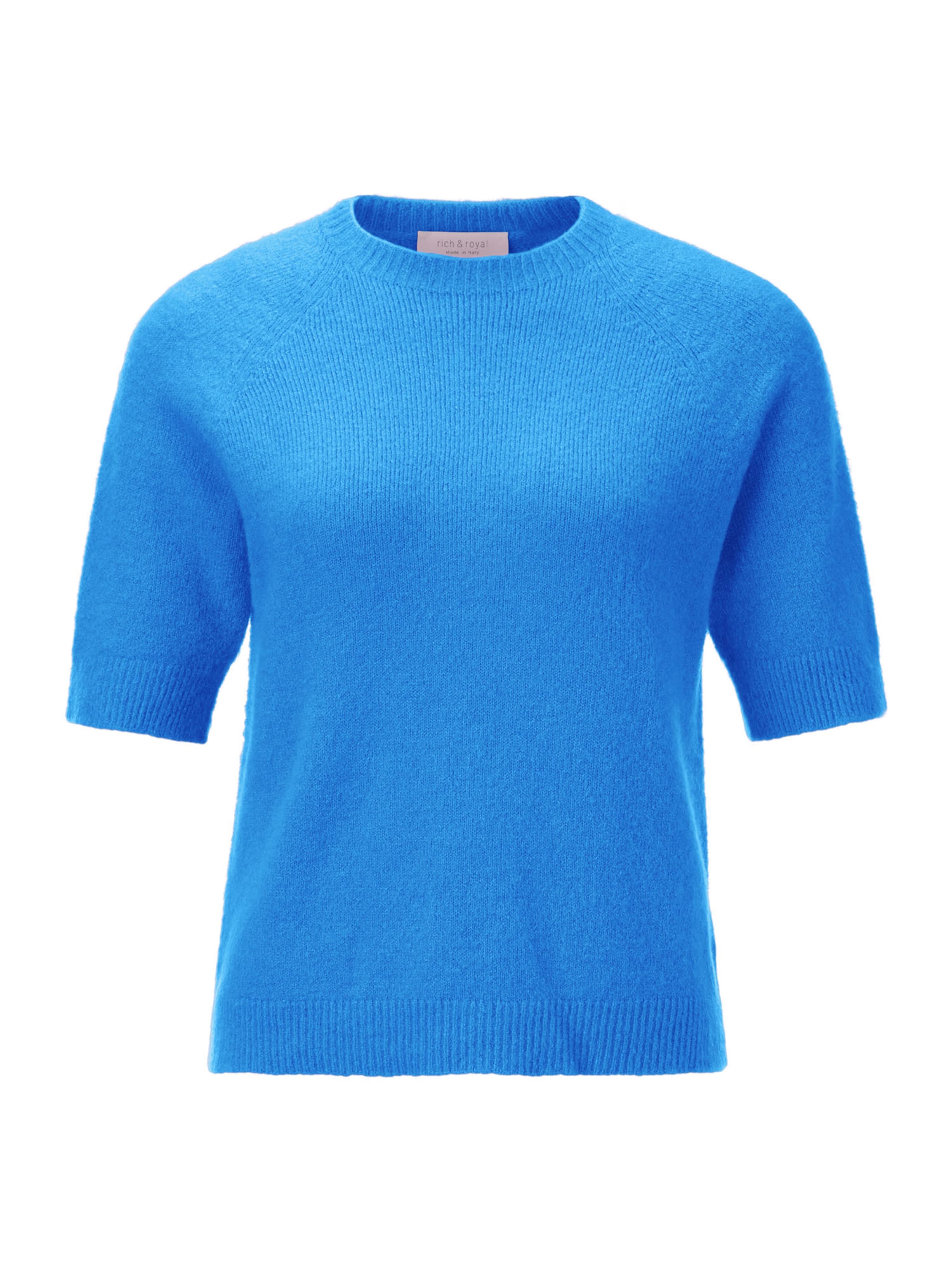 Pull-over Rich & Royal en bleu : devant