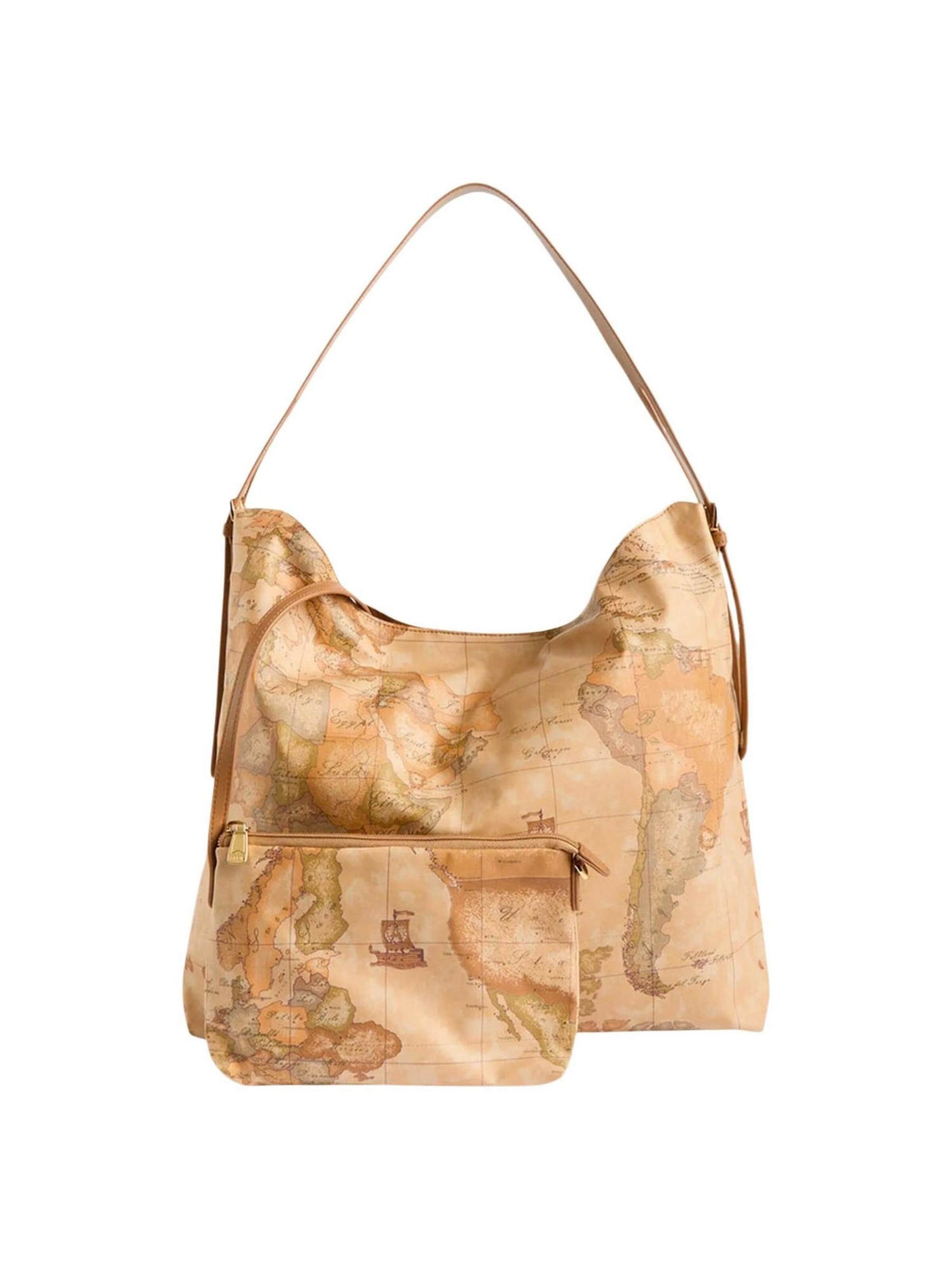 Sac bandoulière 'HOBO SHOULDER BAG C S034 6001' Alviero Martini 1a clase en beige : devant