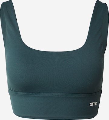 Aim'n - Bustier Sujetador deportivo en verde: frente