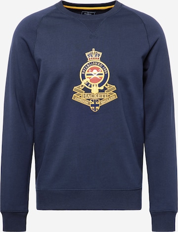 Hackett London Sweatshirt in Blue: front