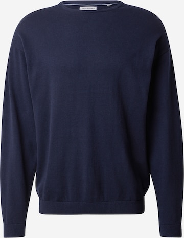 JACK & JONES Свитер 'JJCALVIN' в Синий: спереди