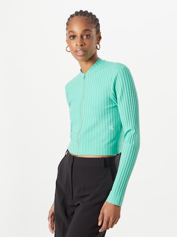 Giacchetta di Calvin Klein Jeans in verde: frontale