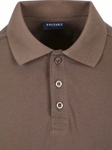 Suitable Shirt 'Tip Ferry'‌‌‌‌‌‌‌‌ in Braun