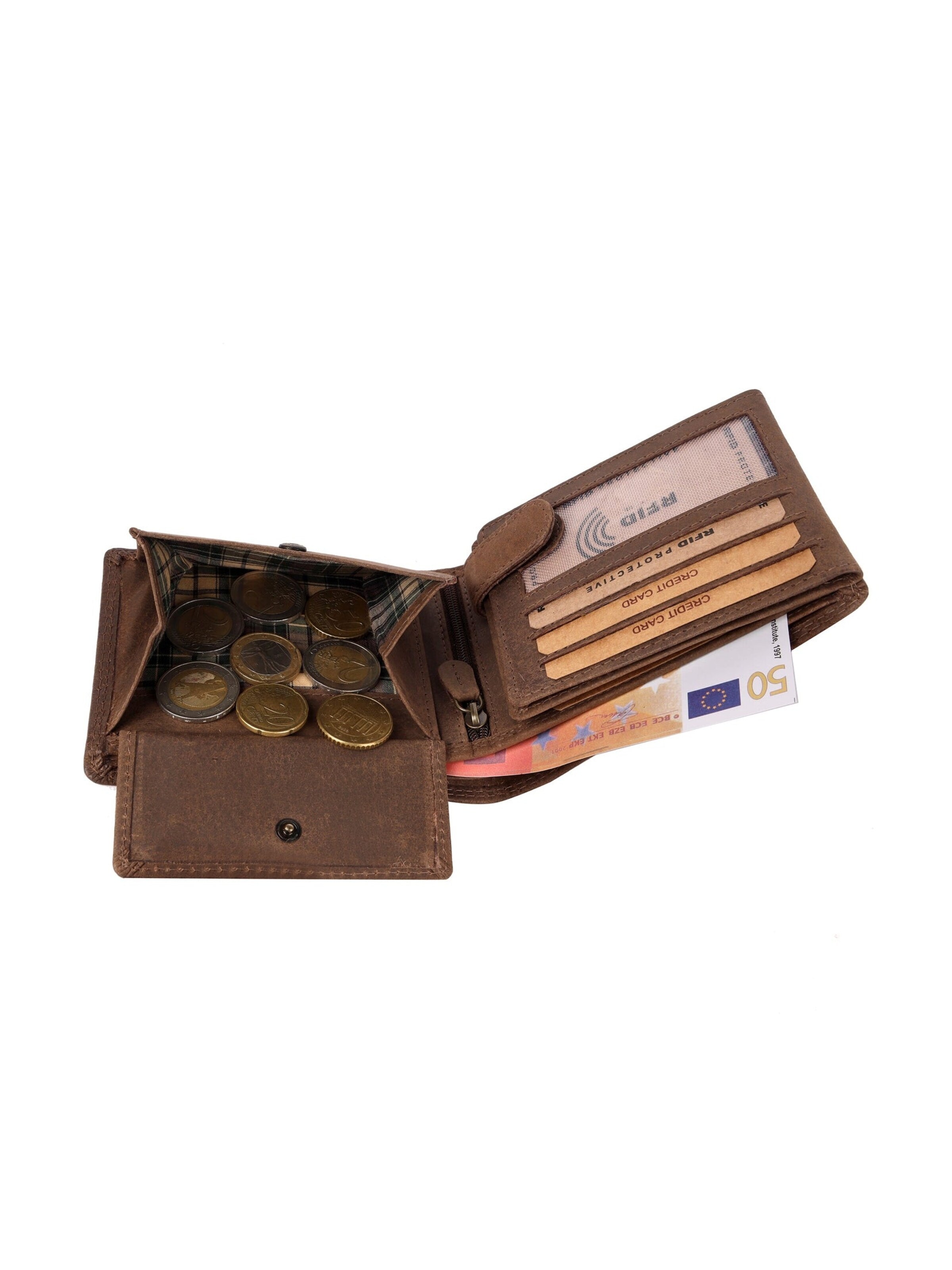 Benthill Wallet in Brown