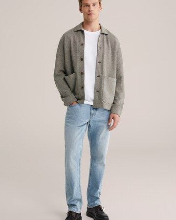 Comfort fit Camicia di WE Fashion in grigio