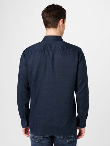 BOSS Black - Regular Fit Camisa 'Roger' em azul