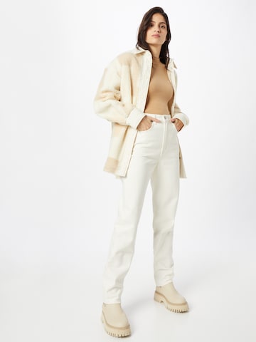 LEVI'S ®Slimfit Traperice '70s High Slim Straight' - bijela boja