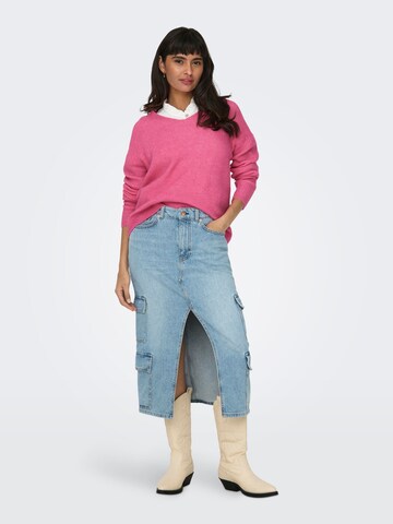 ONLY Sweater 'CAMILLA' in Pink