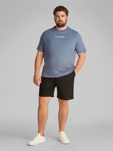 T-Shirt 'HERO' Calvin Klein Big & Tall en gris