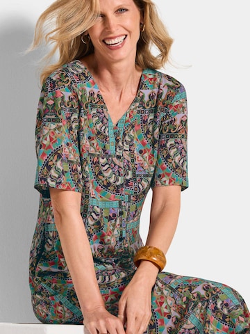 Robe d’été Goldner en mélange de couleurs