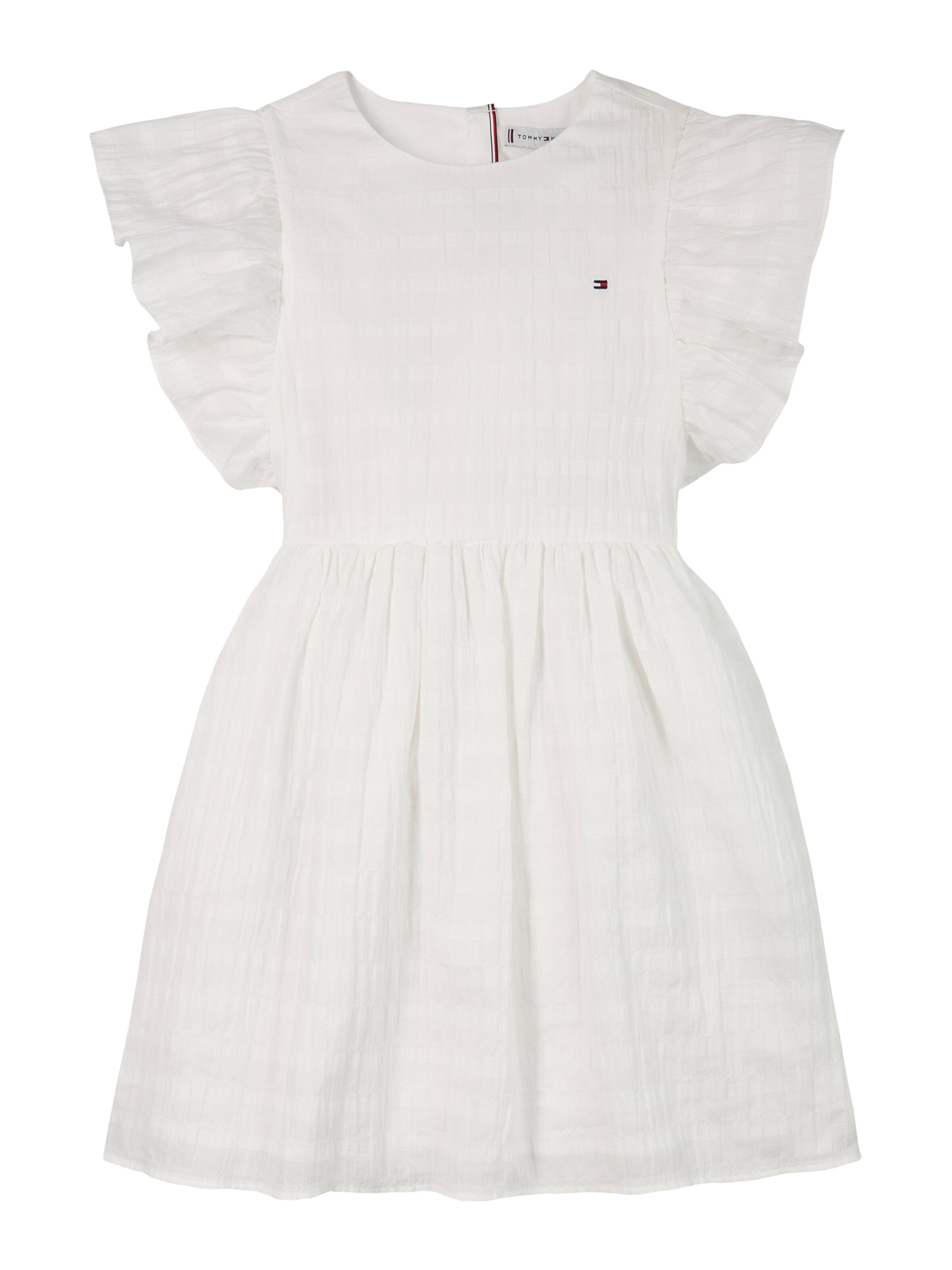 TOMMY HILFIGER Jurk in Wit: voorkant