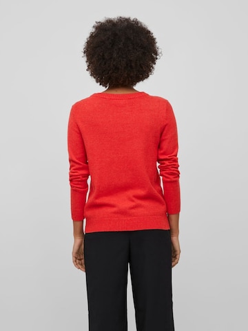 VILA - Pullover em vermelho