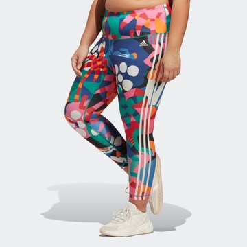 ADIDAS SPORTSWEAR Skinny Sportovní kalhoty 'Farm Rio ' – mix barev: přední strana