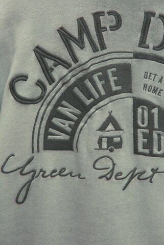 CAMP DAVID Zip-Up Hoodie in Green