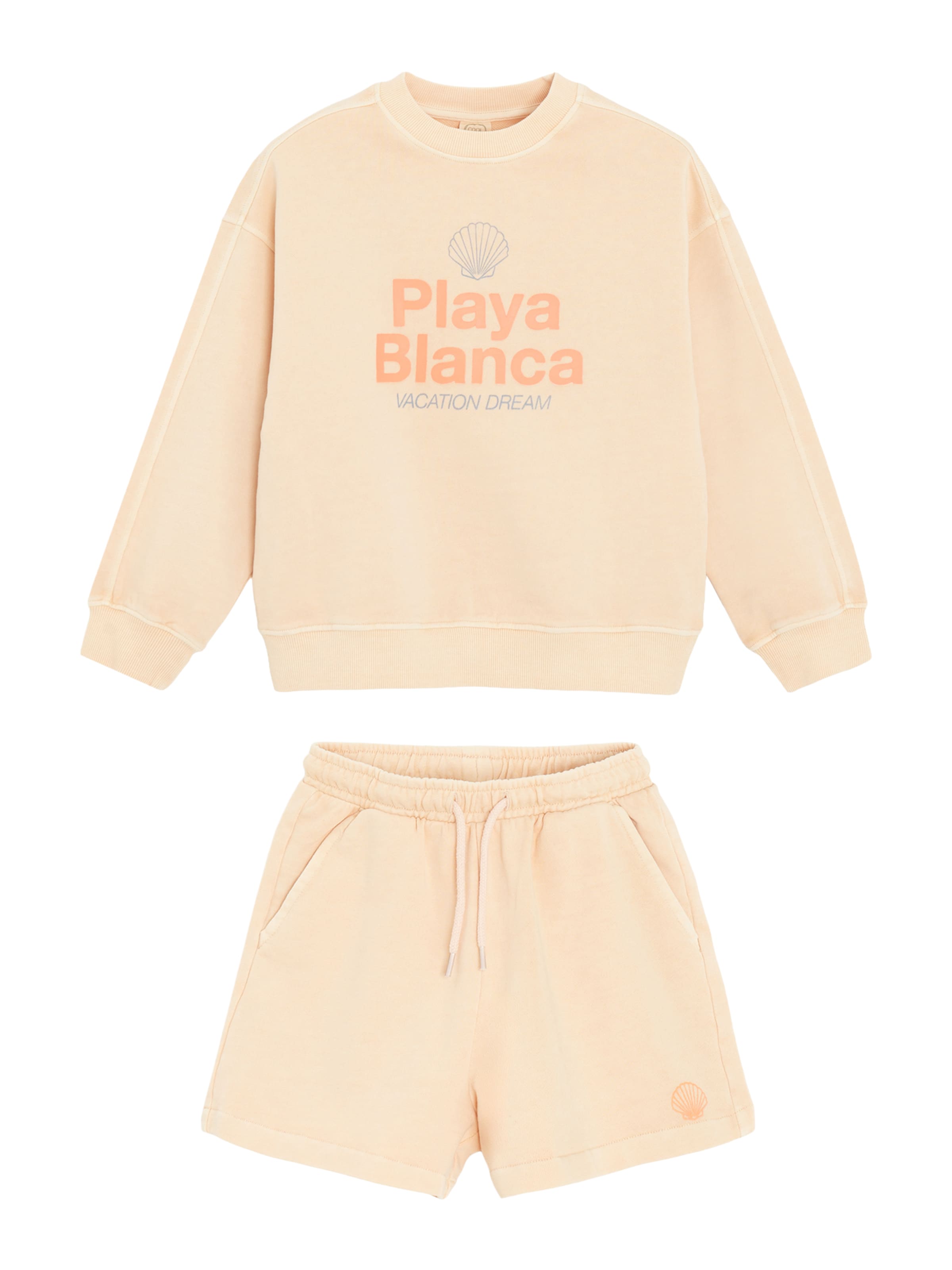 Set Cool Club en orange : devant