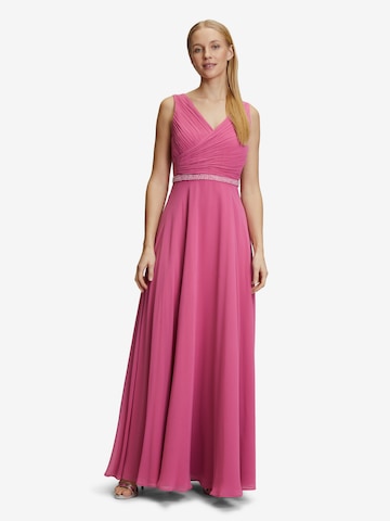 Vera Mont Evening Dress in Pink: front