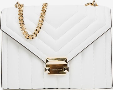 Borsa a spalla di Michael Kors in bianco: frontale