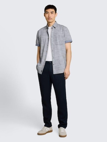 TOM TAILOR Regular fit Button Up Shirt in Blue
