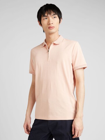 T-Shirt 'FAVE' SELECTED HOMME en rose : devant