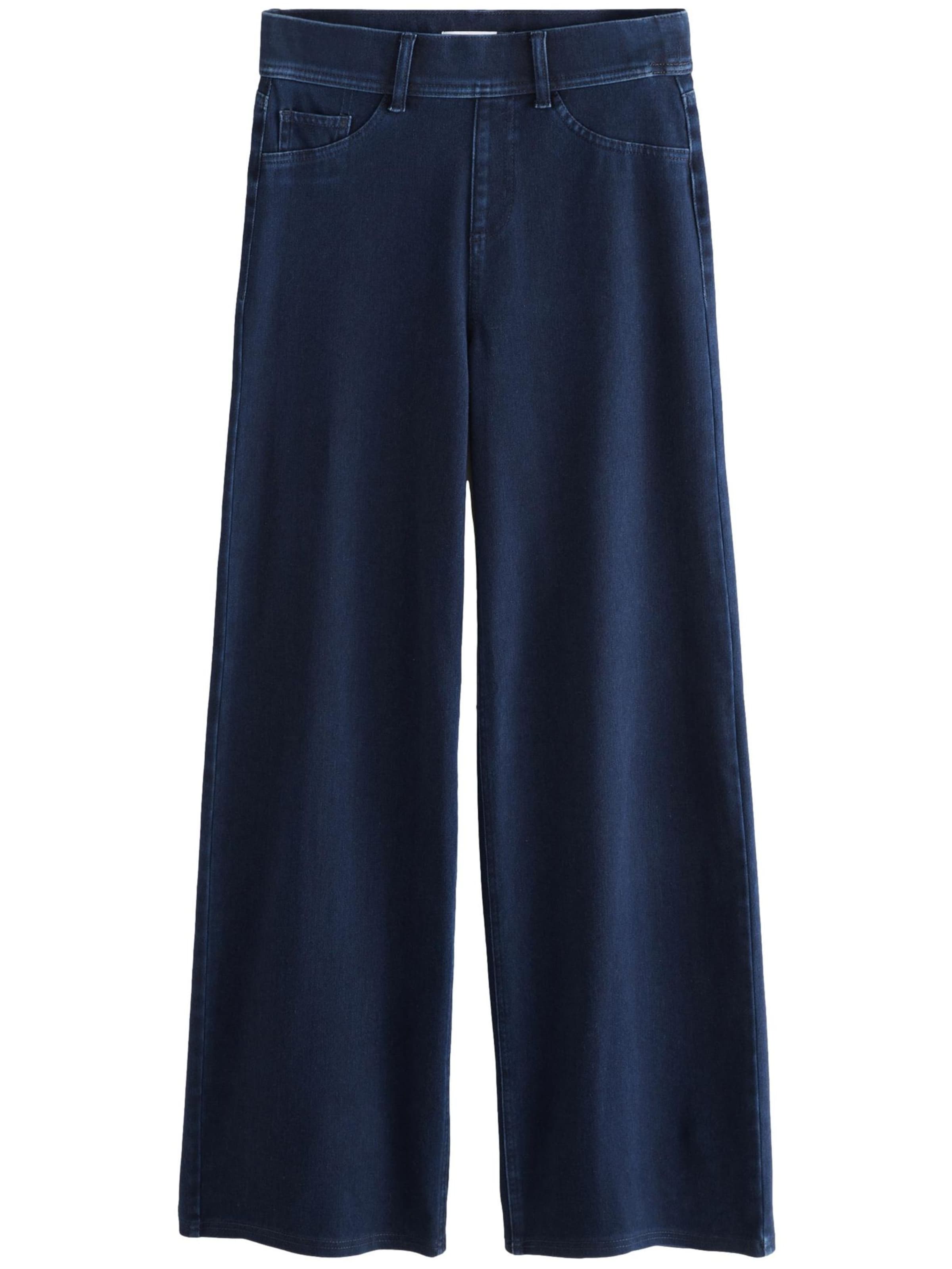 Next Wide leg Jeggings σε μπλε: μπροστά