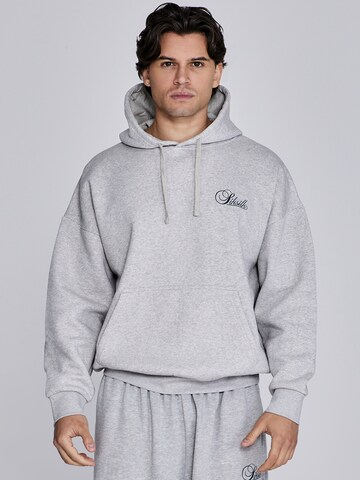 Sweat-shirt SikSilk en gris : devant