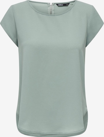 ONLY Shirt in Groen: voorkant